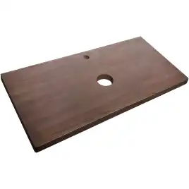 Столешница под раковину Jorno WOOD 100 Wood.06.100/DW Дерево темное