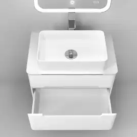 Тумба под раковину Jorno BOSKO 75 Bos.01.75/P/W Белая