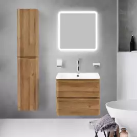 Зеркало BelBagno MARINO 60х60 SPC-MAR-600-600-LED-TCH с подстветкой, сенсорный выключатель