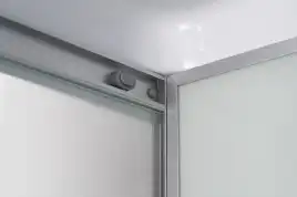 Душевая кабина Loranto 100х80 CS-5180-13L F, низкий поддон, цвет профиля сатин