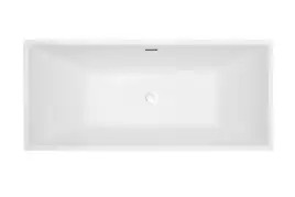 Акриловая ванна Abber 150х80 AB9224-1.5, отдельностоящая, Белая глянцевая