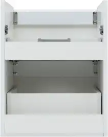 Тумба под раковину Aquanet Эмбер 50 белый матовый 330463