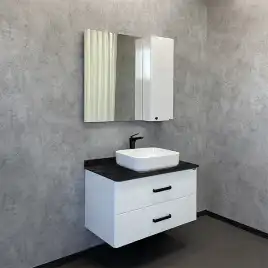 Тумба с умывальником Comforty Амстердам 95 Белый, 00-00014001