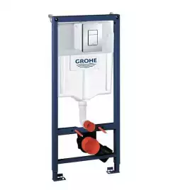 Инсталляция Grohe Rapid SL 38772001 для унитаза с клавишей смыва Хром