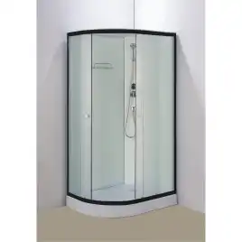 Душевая кабина Loranto 120х80, низкий поддон, Матовое стекло, CS-877EBTM/W-120