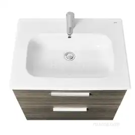 Тумбы под раковину Roca Victoria 60 A857468402 подвесная, цвет, Городской дуб