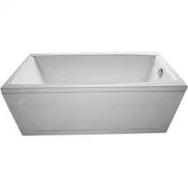 Акриловая ванна Marka One VIOLA 120х70 Прямоугольная белая 01ви1270