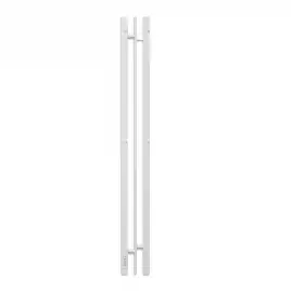 Полотенцесушитель электрический 10х120 Point Фрея П2 PN20712W, диммер слева, Белый матовый
