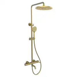 Душевая система AVS Slimmer 811-122-BG, брашированное золото