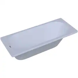 Акриловая ванна Aquatek Оберон 150х70 OBR150-0000002 с фронтальным экраном, Белая