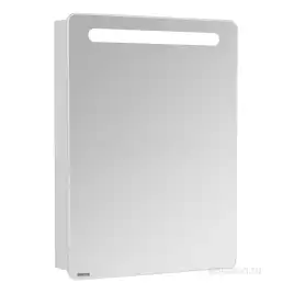 Зеркало-шкаф Aquaton Америна 60 1A135302AM01R с подсветкой  правый цвет, белый