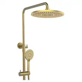 Душевая система AVS Slimmer 811-122-BG, брашированное золото