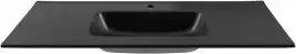 Раковина Aquanet Flat 120 329258 прямоугольная, Черная матовая