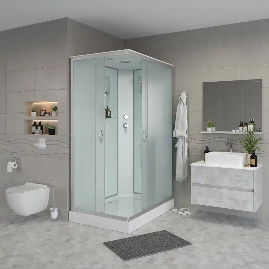 Душевая кабина Niagara Classic 100х80х215 NG-43085-14Q низкий поддон, без гидромассажа, 430853Q фото 2