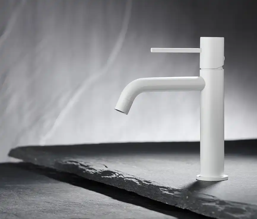 Смесители для раковины AVS Slimmer 811-100-MW, белый матовый фото 8