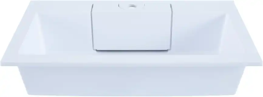 Раковина Aquanet Фортуна 70 182523 прямоугольная, Белая глянцевая фото 5