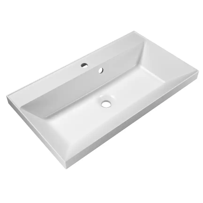 Раковина из литьевого мрамора BelBagno BB800/450-LV-MR-AST фото 1