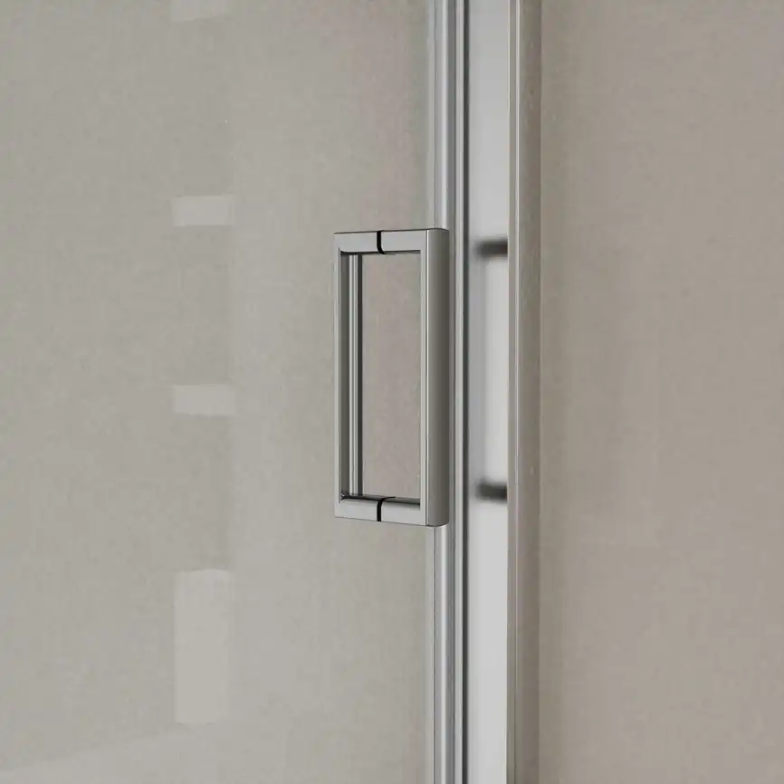 Душевая дверь Vincea City 110 VDS-5CT110CL, раздвижная, профиль хром, стекло прозрачное фото 3
