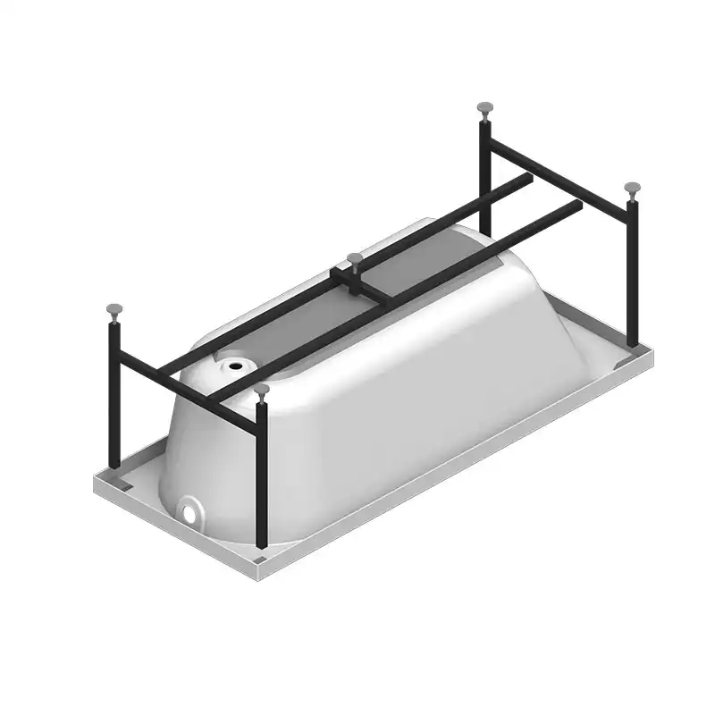 Акриловая ванна Radomir Виктория 170х70 (2-01-0-0-1-245Р), на каркасе, белая фото 7