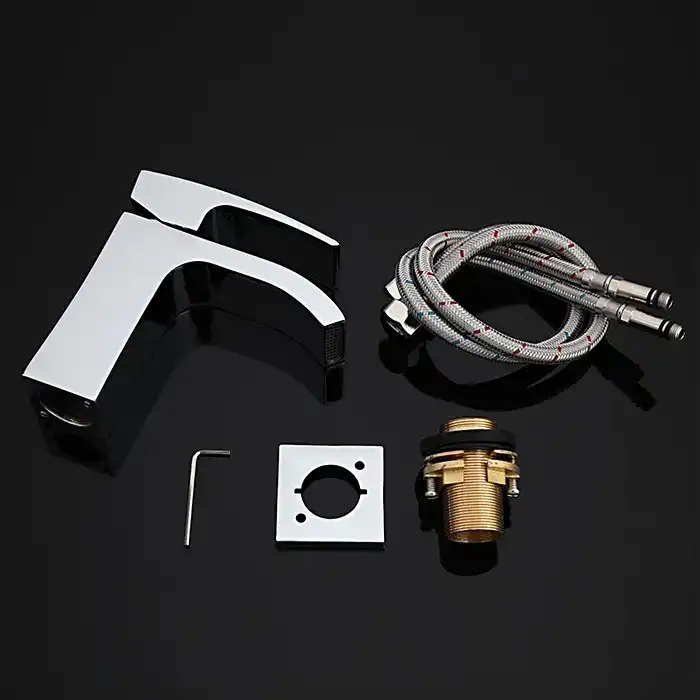 Смеситель для раковины Gappo G1007-1, Хром фото 6