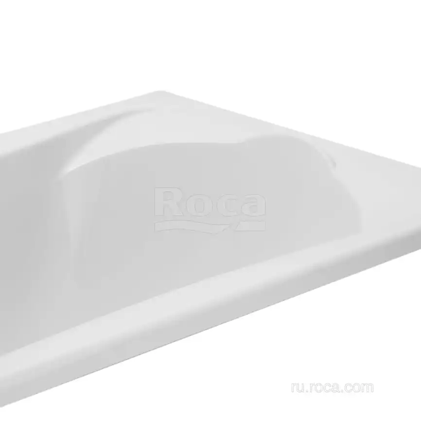 Акриловая ванна Roca BeCool 170х80 ZRU9302852 прямоугольная, Белая фото 3