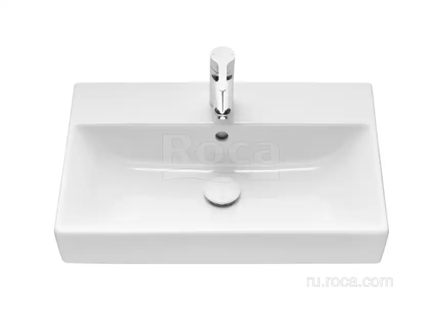 Раковина Roca Oleta накладная 1 отверстие, 600х390 3274C400Y фото 3