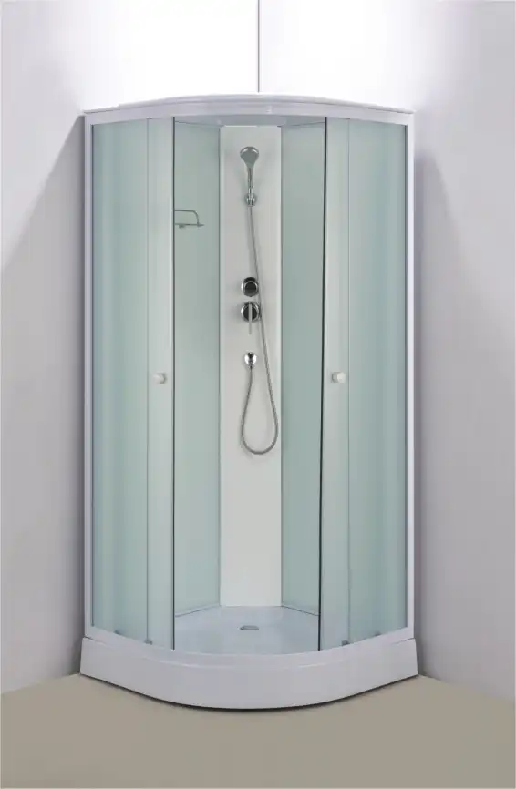 Душевая кабина Loranto 90х90, низкий поддон, Матовое стекло, CS-881ED13TM/W-90 фото 2