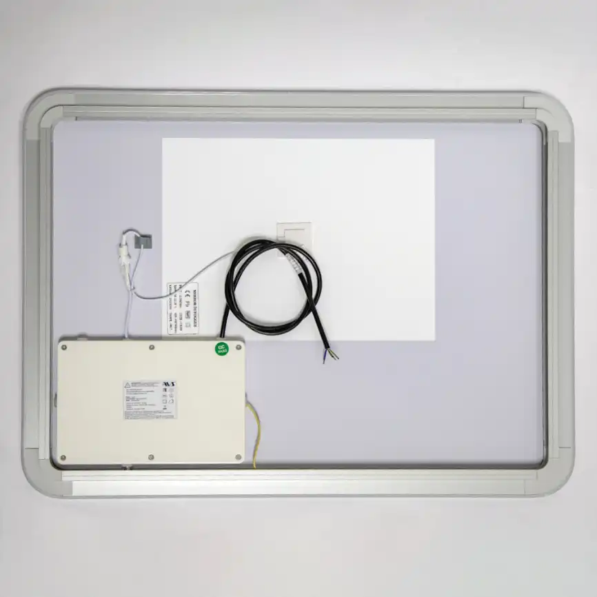 Зеркало с подсветкой AVS Виола 70x50 см, антипар фото 12