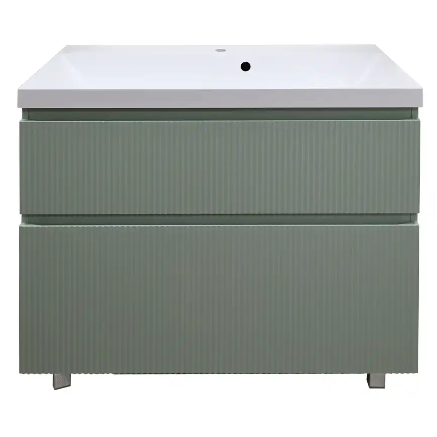 Тумба с раковиной Azario Viola 100 CS00097145, напольная, Фисташковый фото 3