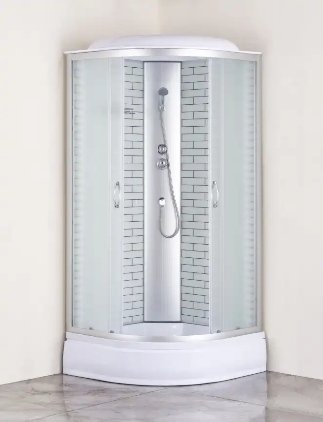 Душевая кабина Loranto 90х90 CS-6690-25FW 90 средний поддон фото 2
