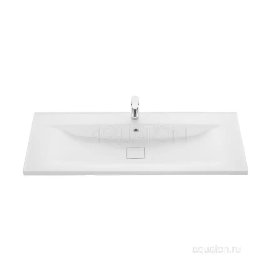 Раковина AQUATON Айрис M 1200 белая 1A73283KAG010 фото 2