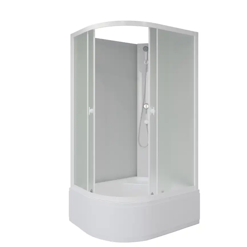 Душевая кабина Niagara Promo 90х80х195 P90/80/40R/MT/BK высокий поддон, без гидромассажа фото 2