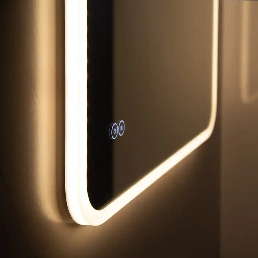 Зеркало с подсветкой AVS Виола 70x50 см, антипар фото 5