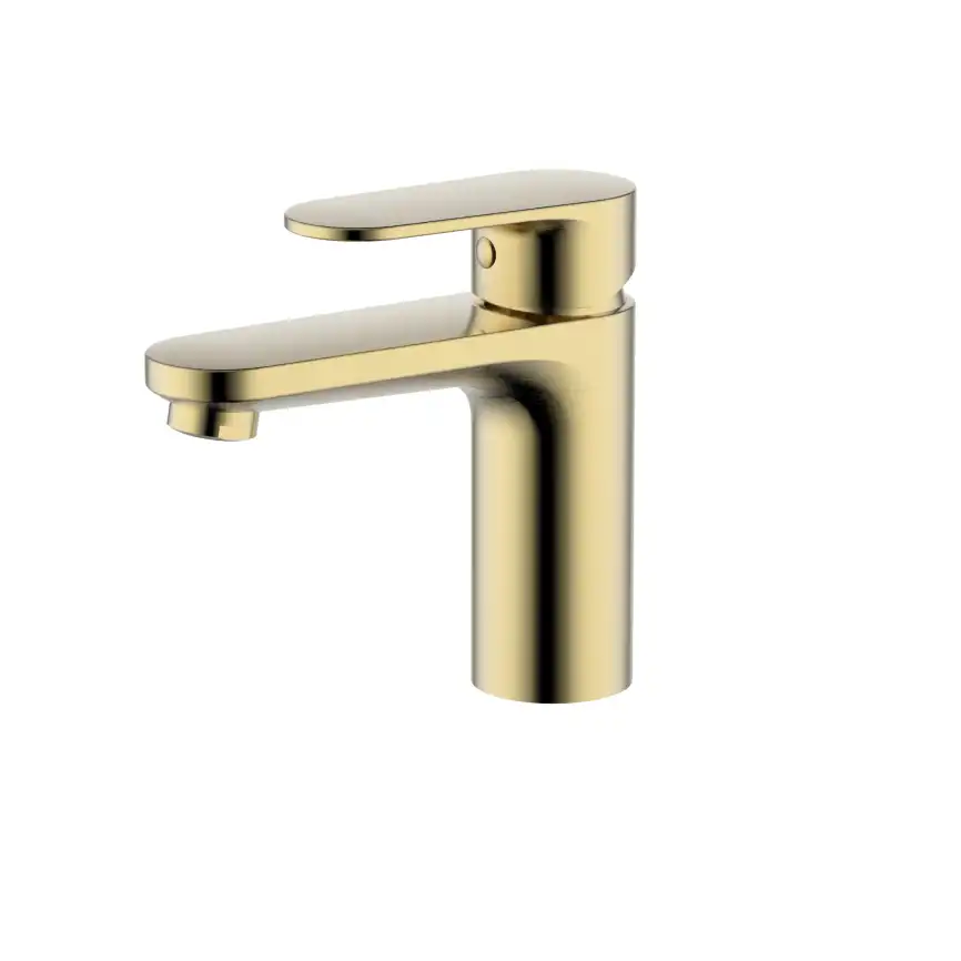 Смеситель для раковины Aquatek Ника AQ1810BG, Золото матовое фото 1