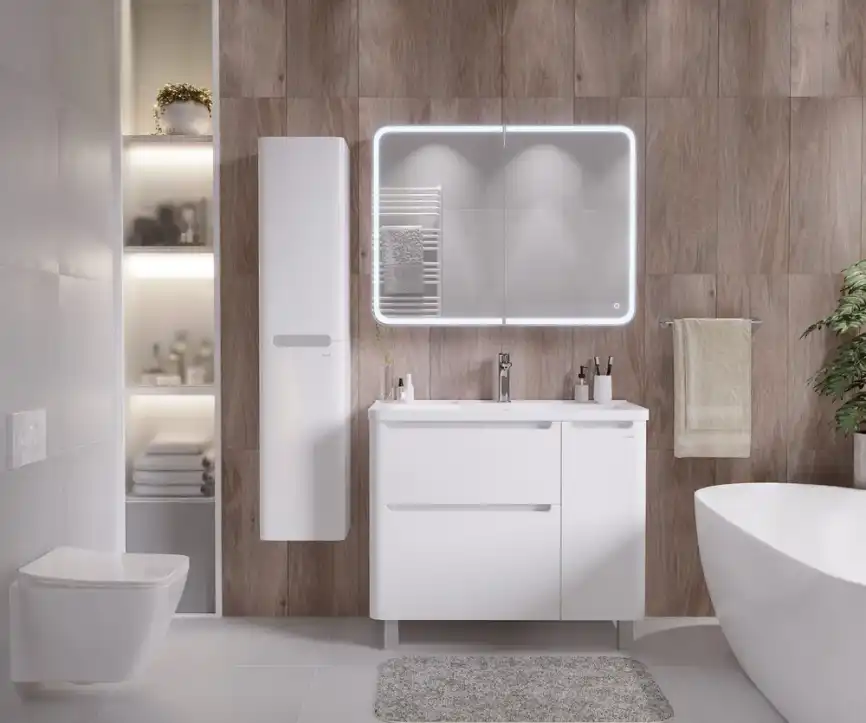 Раковина Grossman Адель 100, белая фото 2