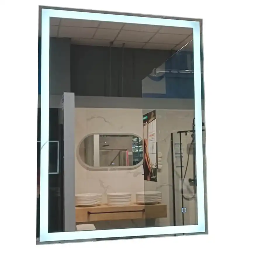 Зеркало с подсветкой AVS Корнер 80x100 см фото 1