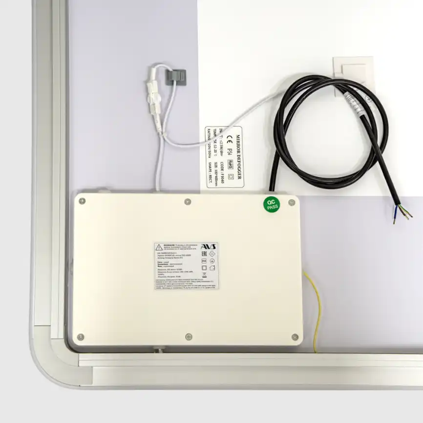 Зеркало с подсветкой AVS Виола 70x50 см, антипар фото 11