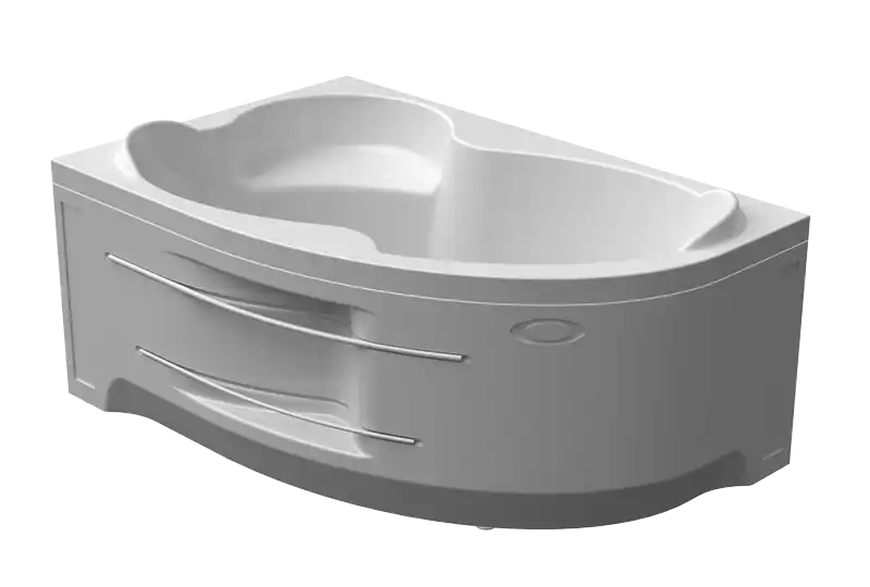 Фронтальная панель Radomir Ирма 149х96 с полотенцедержателем левая фото 1