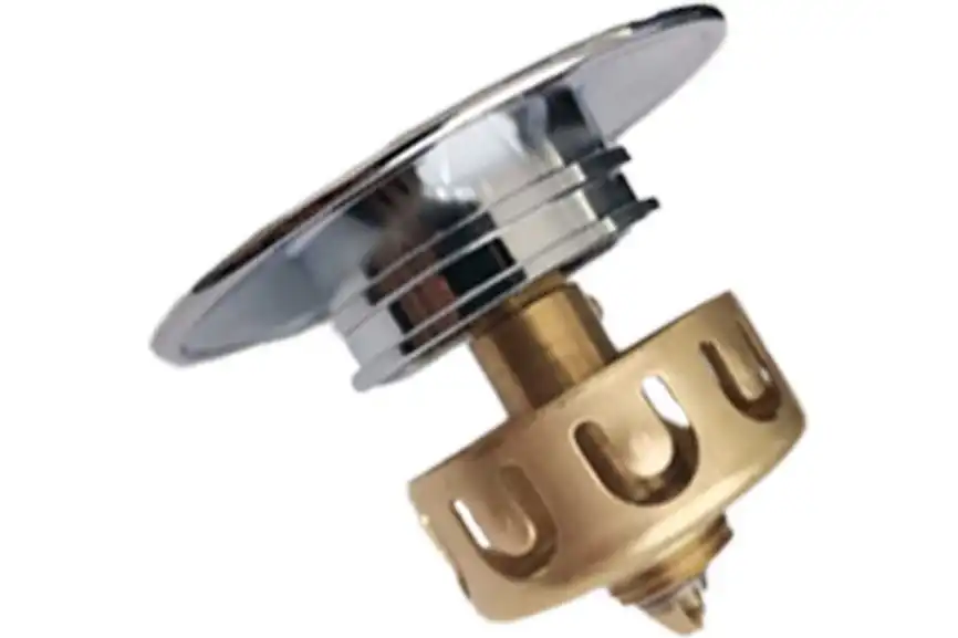 Слив-перелив Radomir chrome Click-Clack с сеточкой, с сифоном 2-19-0-0-9-000 фото 5