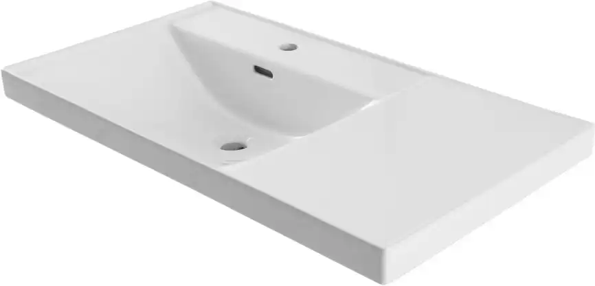 Раковина Aquanet Side 90 левая, белая, 347438 фото 8