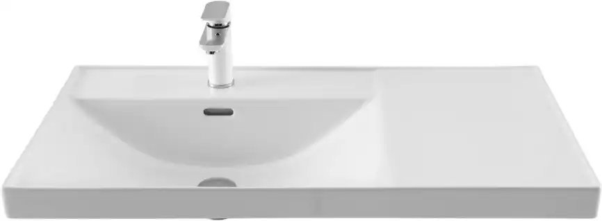 Раковина Aquanet Side 90 левая, белая, 347438 фото 1
