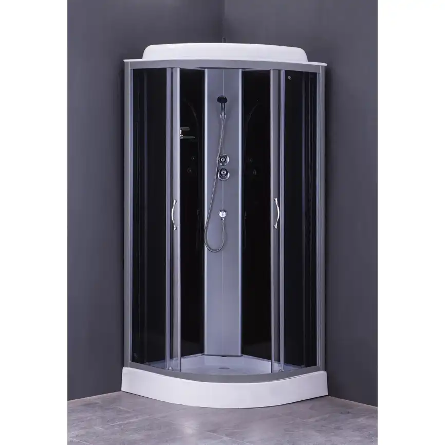 Душевая кабина Loranto 80х80 CS-6681G 80*80*215 с низким поддоном фото 2