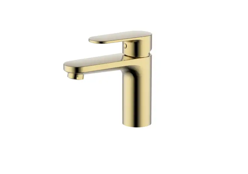 Смеситель для раковины Aquatek Ника AQ1810BG, Золото матовое фото 3