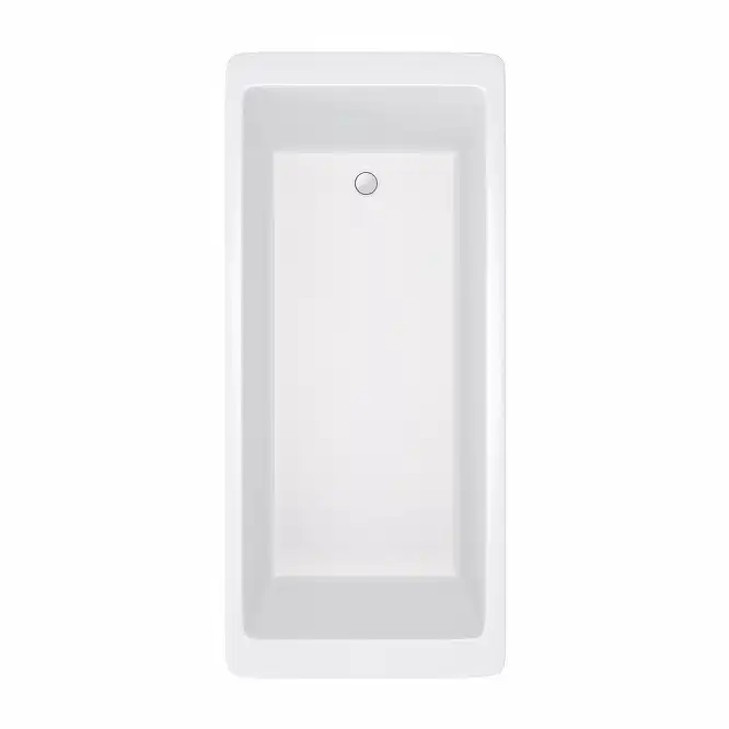 Ванна из литьевого мрамора  Aqua de Marco NESTOR 177х80 Белая 1180WNES фото 6