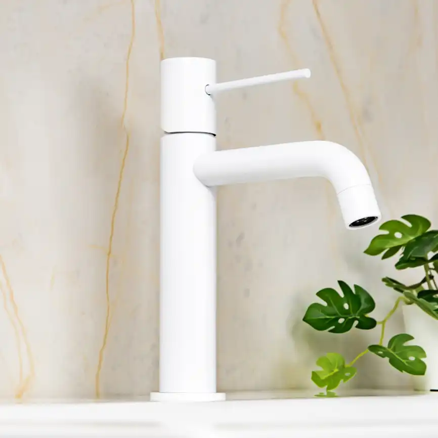 Смесители для раковины AVS Slimmer 811-100-MW, белый матовый фото 13