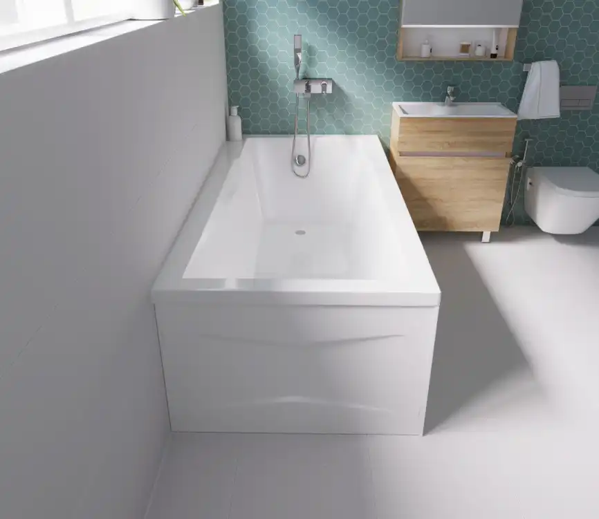 Акриловая ванна Marka One RAGUZA 190х90 01ра1990 прямоугольная, Белая фото 3