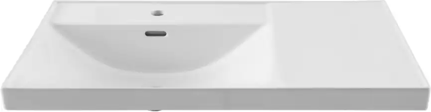 Раковина Aquanet Side 90 левая, белая, 347438 фото 6