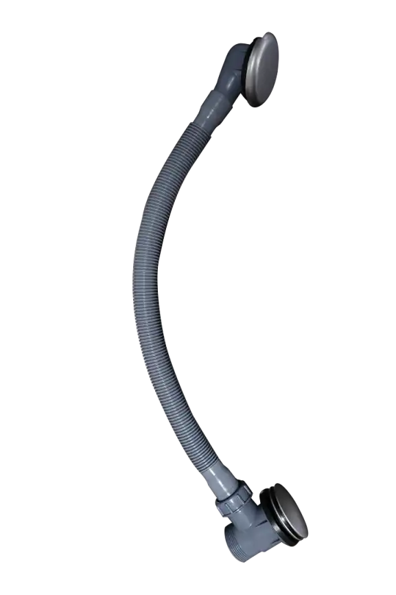 Слив-перелив Radomir chrome Click-Clack с сеточкой, с сифоном 2-19-0-0-9-000 фото 12