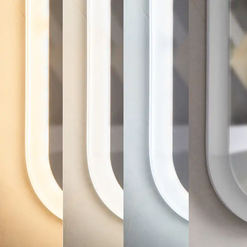 Зеркало с подсветкой AVS Виола 70x50 см, антипар фото 6