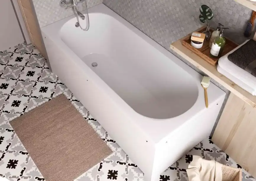 Ванна из искусственного мрамора Aquanet Lotos Stone 180х80 AQ-00332894 фото 4